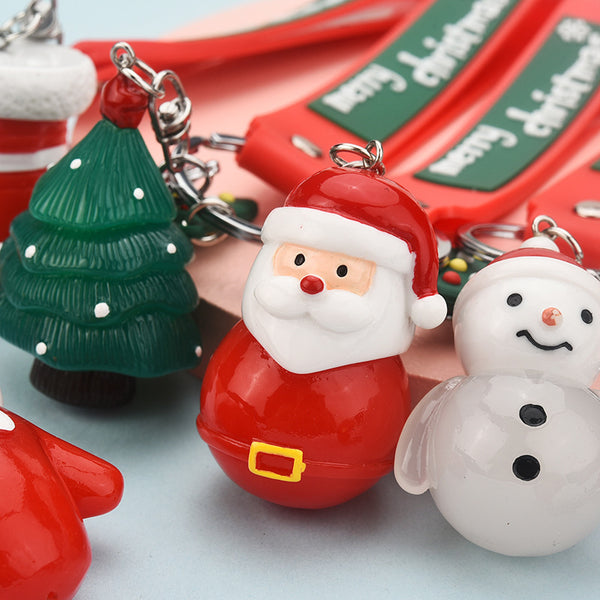 Cute Keychains for Christmas Gift and Decorations Various Styles Available