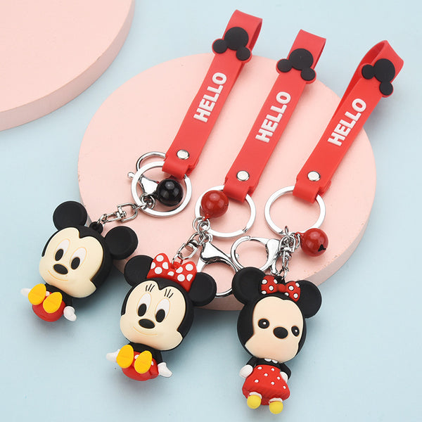 Cute Mickey and Minnie Keychains Poupular Stuff 3 Styles Available