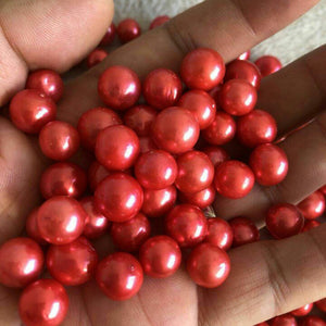 Culture Big size round edison pearl beads, 9-13mm edison pearl beads  26 colors edison pearl beads