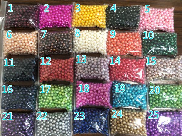 Wish pearl Beads,round 6-8mm AAA wish pearl beads,25 colors